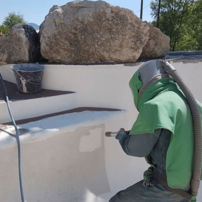 processus - decapage-piscine-Cagnes-sur-Mer